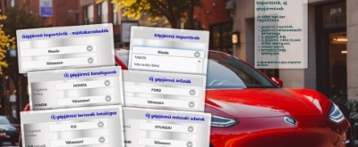 Gépjármű importőrök, márkakereskedők listája; új gépjármű árak, katalógusok