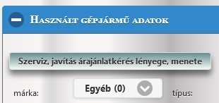 Gépjármű szerviz, javítás árajánlatkérés